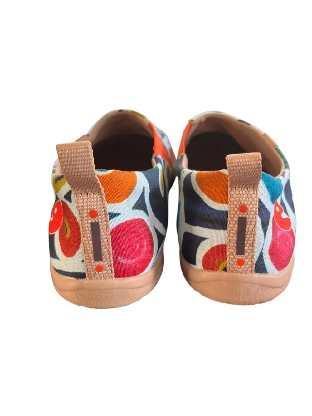 UIN Oopsie Daisy Toledo Colorful Ultra-Lightweight Slip On Sneakers Size 9.5